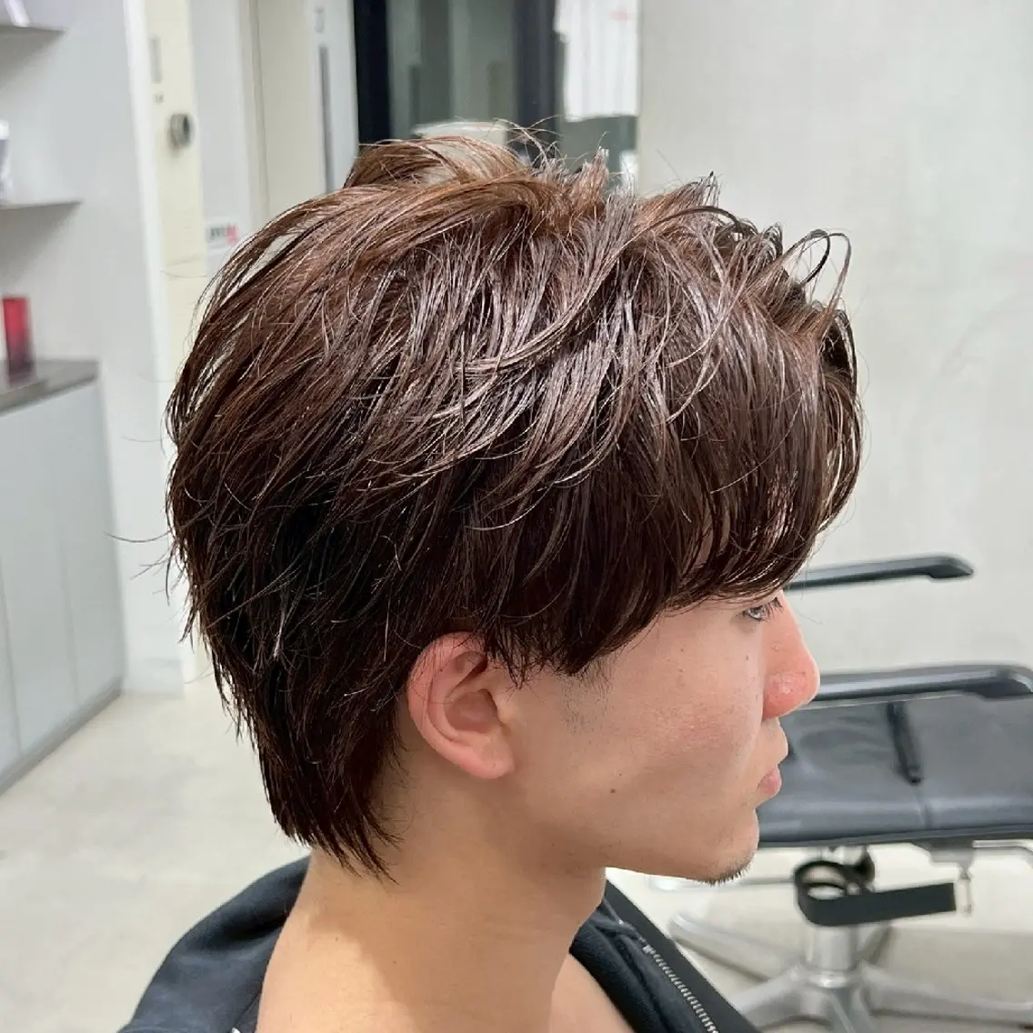 カラー メンズ メンズブリーチ ブリーチ ブリーチなしカラー カット ヘアカラー 名古屋のパーマ職人 /fifth/正岡のヘアスタイル