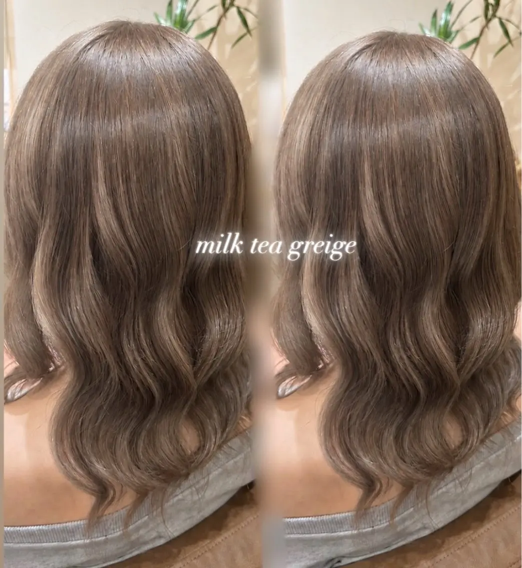 セミロング カラー ヘアカラー 高橋 那美のヘアスタイル