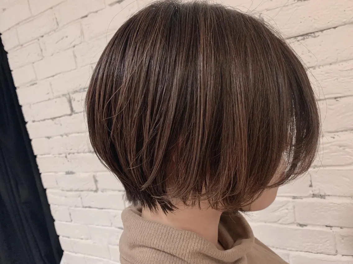 ショート 仮坂 美夏のヘアスタイル