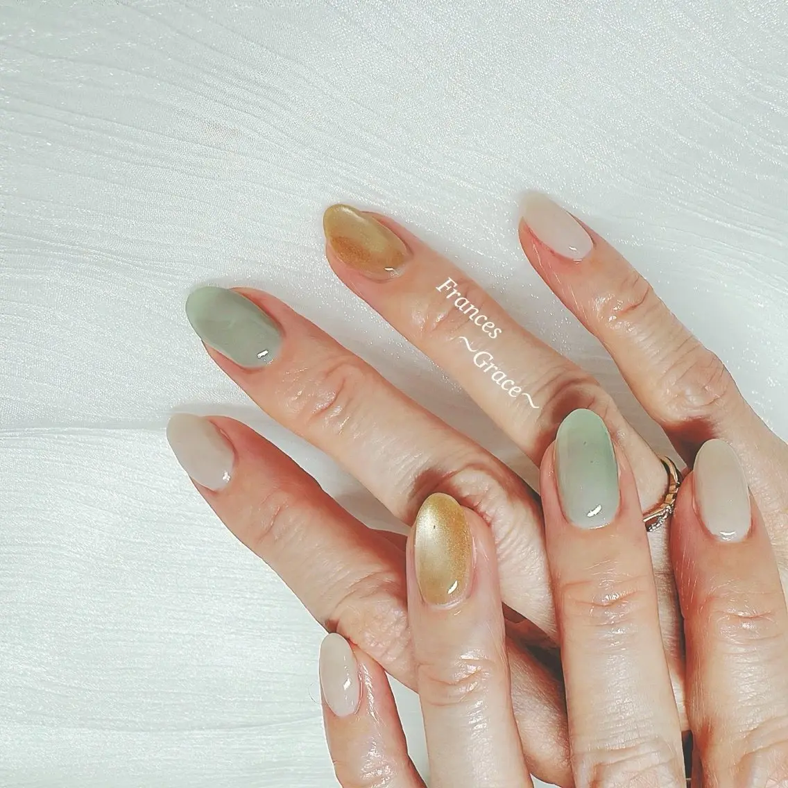 ネイル ハンドネイル Frances〜 Grace〜babaのネイルデザイン