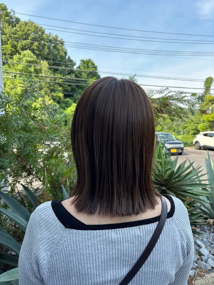 ミディアム カラー reciel / rinaのヘアスタイル