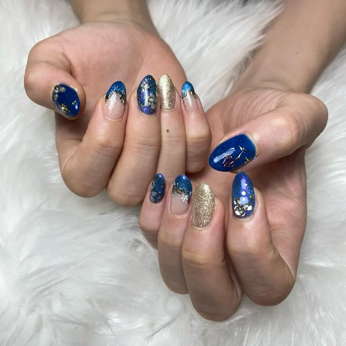 ネイル ニュアンスネイル ハンドネイル nailsalon e'clatのネイルデザイン