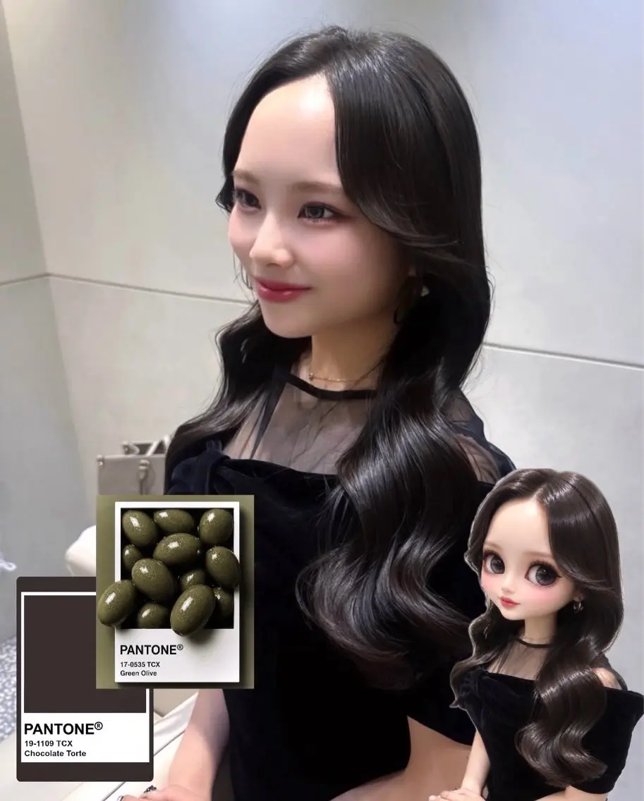 ロング カラー カット ヘアカラー トリートメント 🩷韓国ヘア/ヨシン モリ🩷Maikaのヘアスタイル