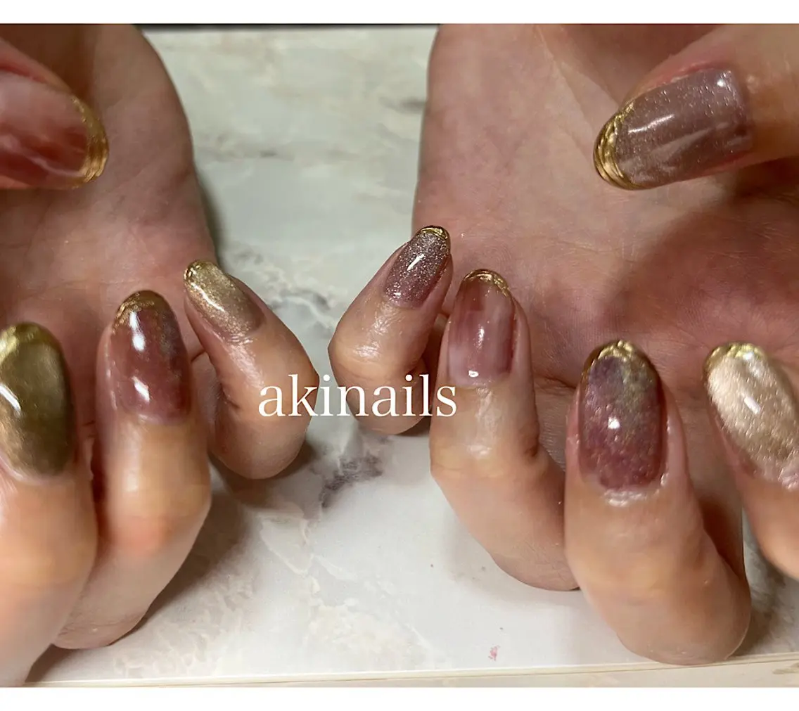 ネイル aki nailsのネイルデザイン