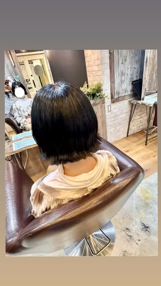 ショート 久保田 琉菜のヘアスタイル