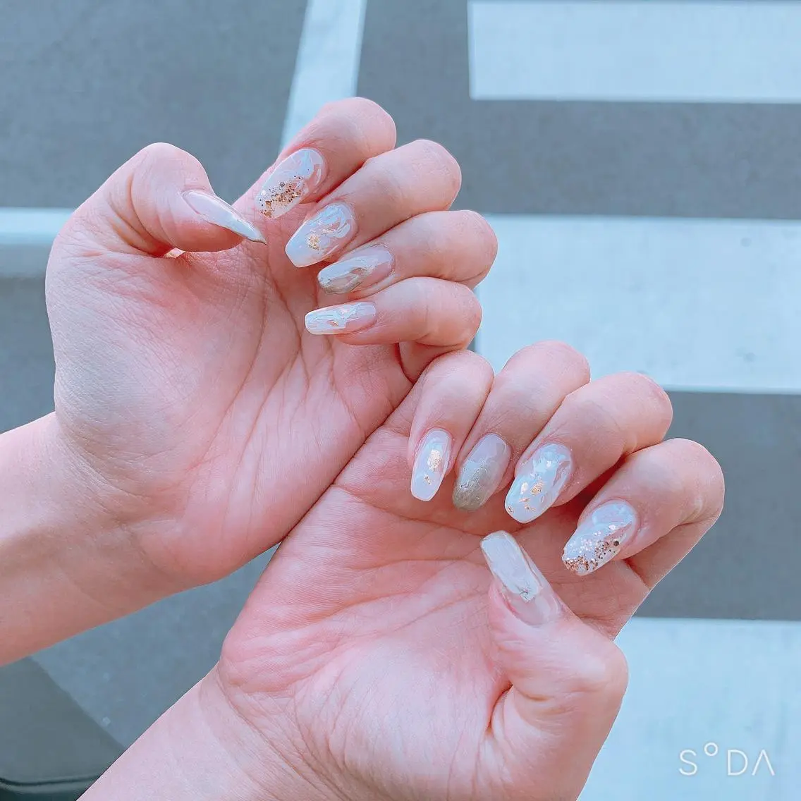 ネイル ニュアンスネイル Rena colore'のネイルデザイン