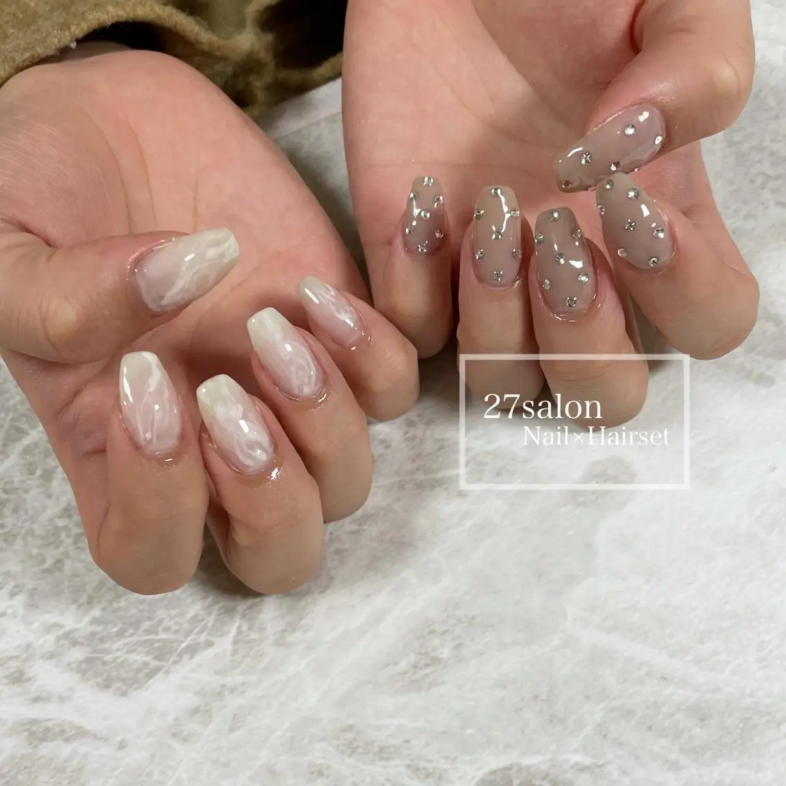 ネイル アートネイル ドット 27salon yuinaのネイルデザイン