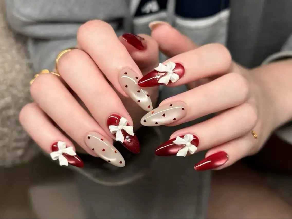 メンズ ネイル メンズ韓国風 オーロラネイル チークネイル 長さ出し フレンチネイル ハンドネイル ハンドケア NEW NAIL 池袋🔥🧲のネイルデザイン
