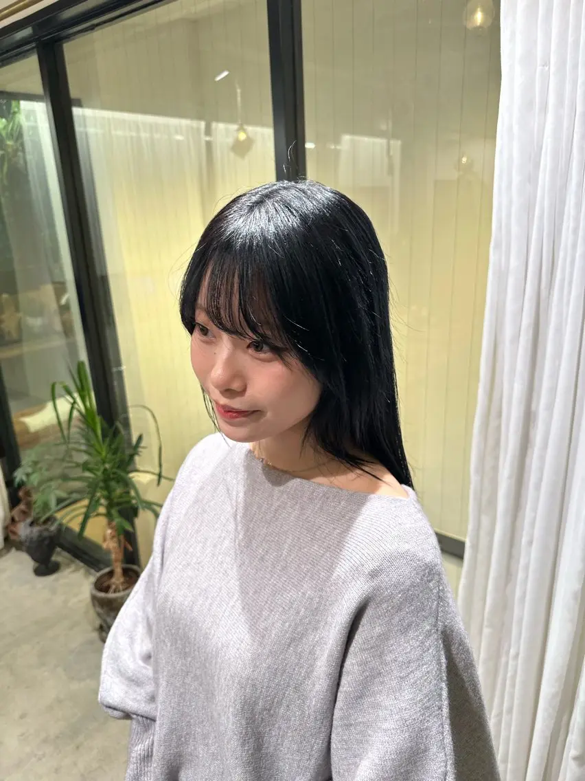 カラー 盛影 幹のヘアスタイル