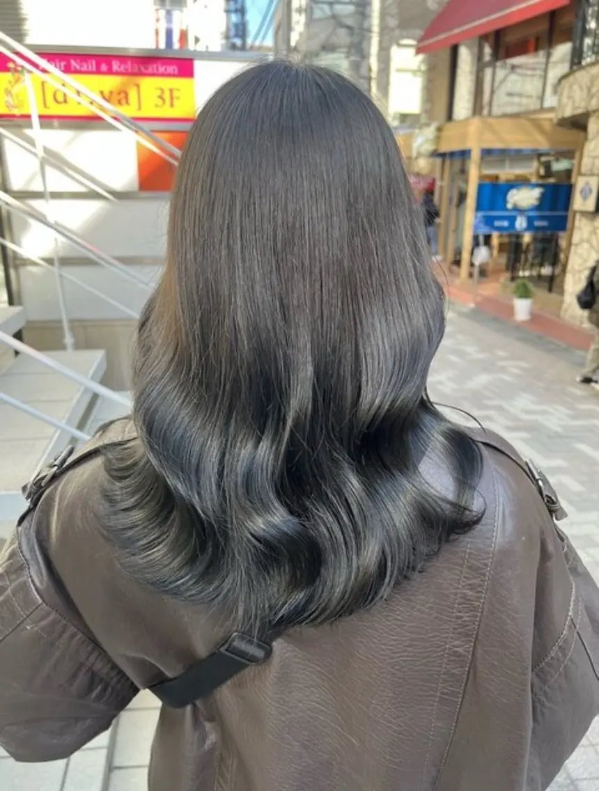 カラー ヘアカラー トリートメント 透明感ツヤカラー/ ゆうな💙のヘアスタイル