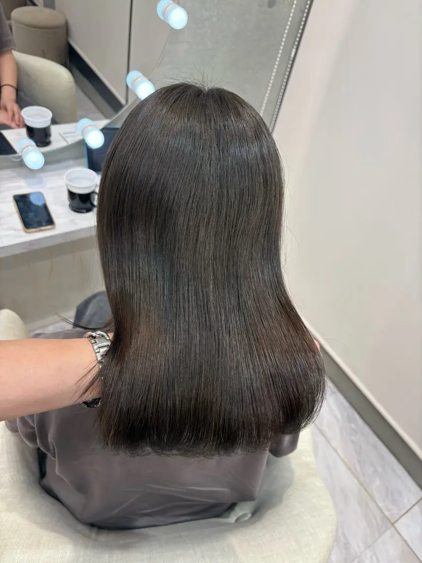カラー 【ADITION】 みのりのヘアスタイル