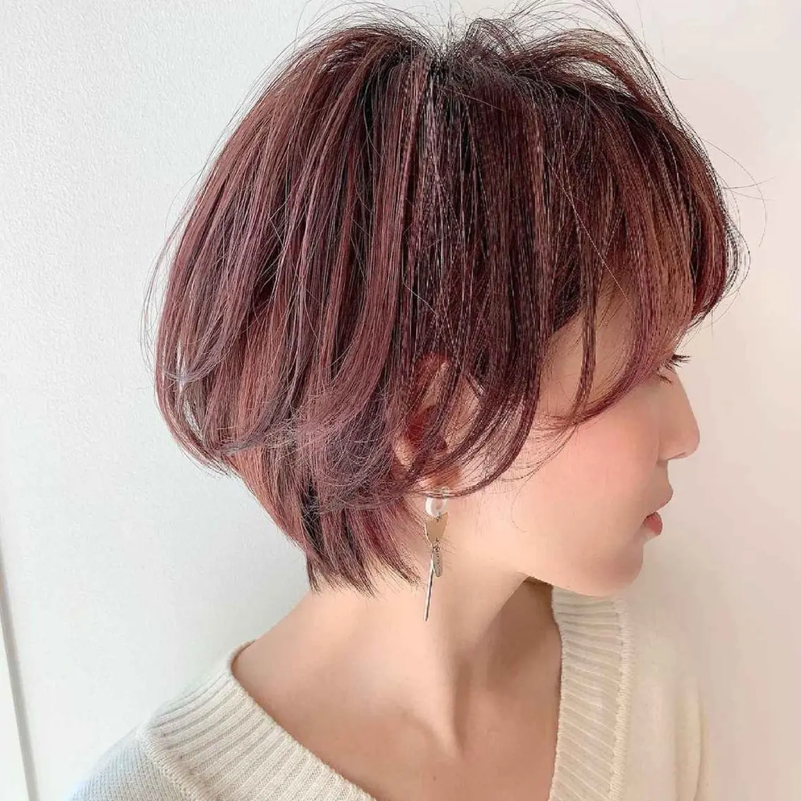 ショート ボブ 髪質改善ELSA元町 城内譲のヘアスタイル
