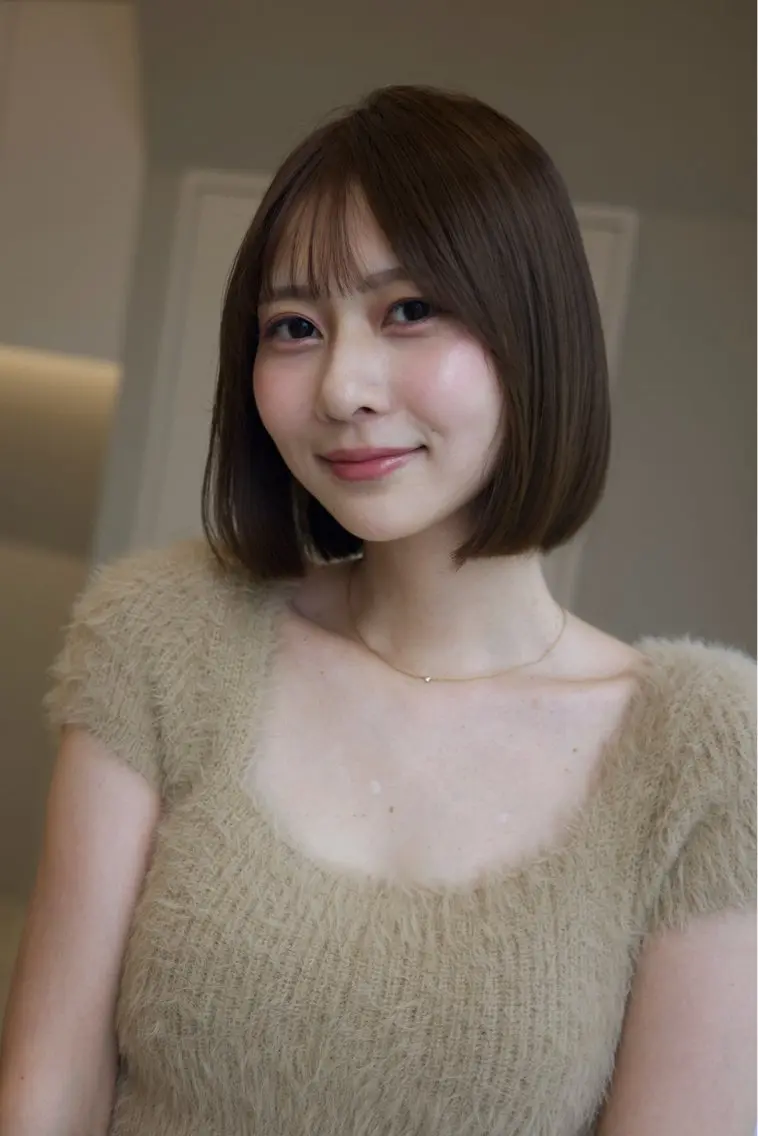 【❣️10/17. 18:30~限定❣️】似合わせ全体カット+ダメージ補修トリートメント付き🍒《6000円 ▷ 0円》の写真