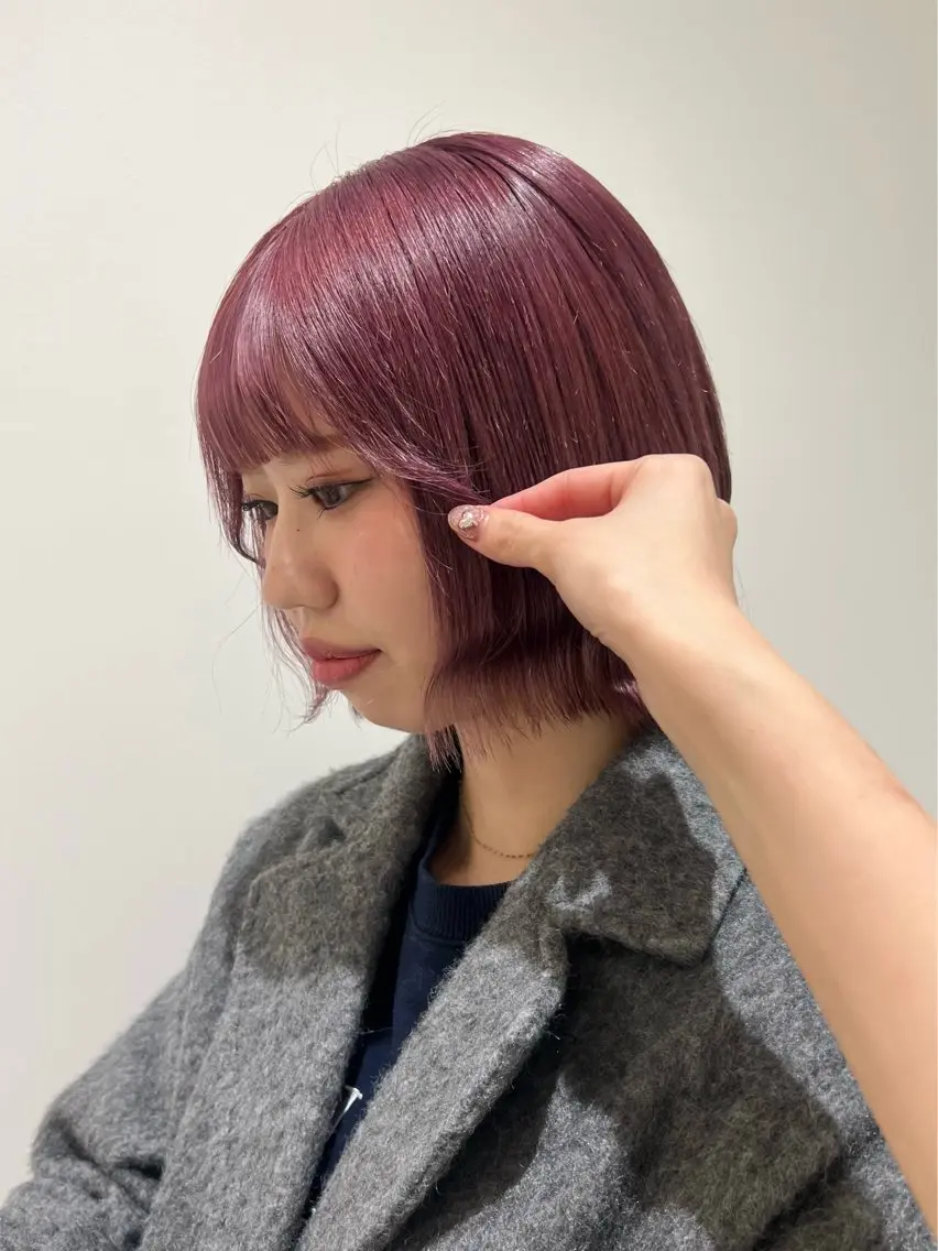 カラー 🤍透明感カラー・ きらら🤍のヘアスタイル