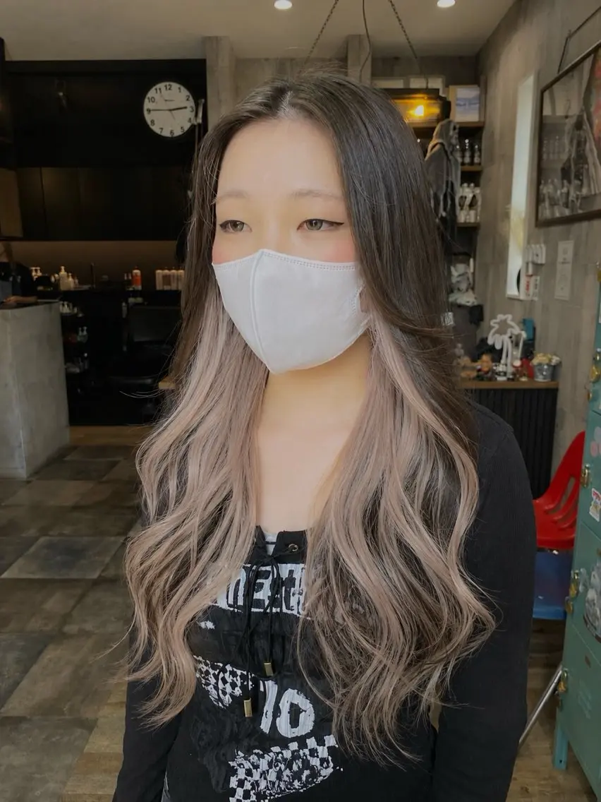 ロング わたぬき りるのヘアスタイル