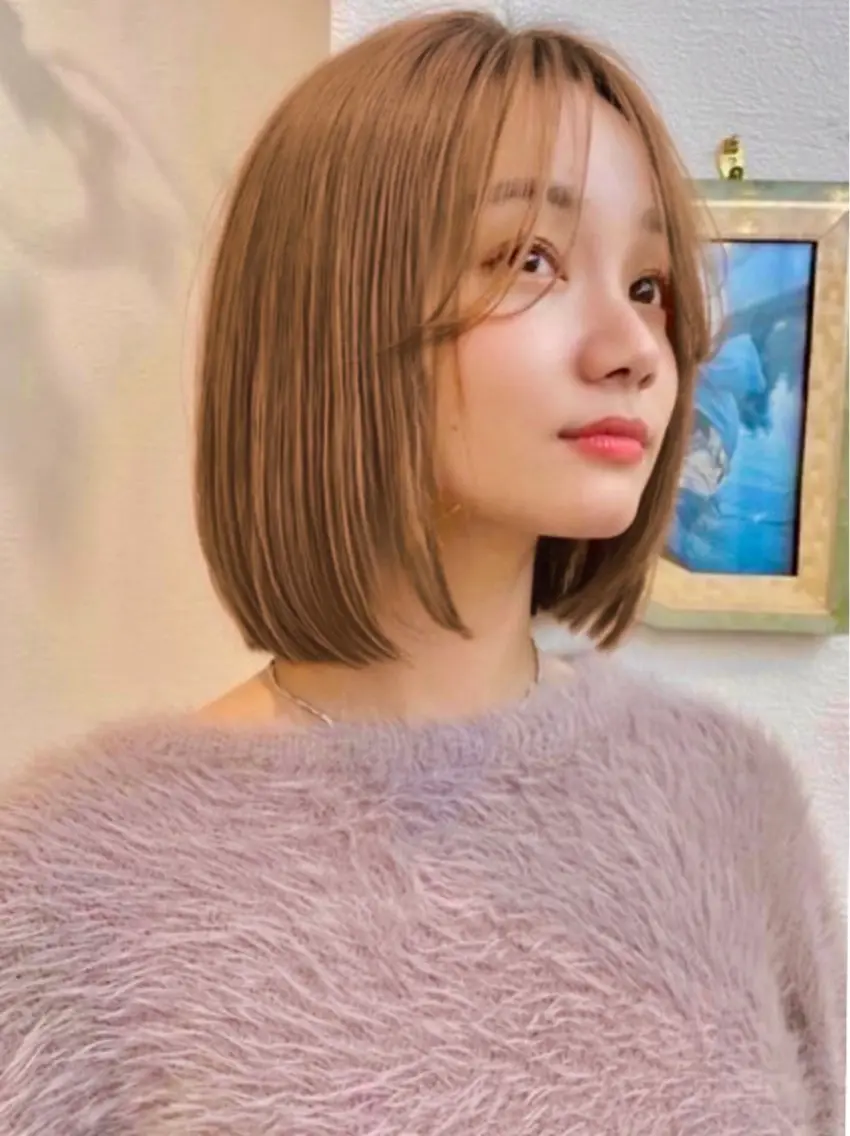 ショート ヘアカラー トリートメント 縮毛矯正✨🫧 レイヤー川村利幸のヘアスタイル