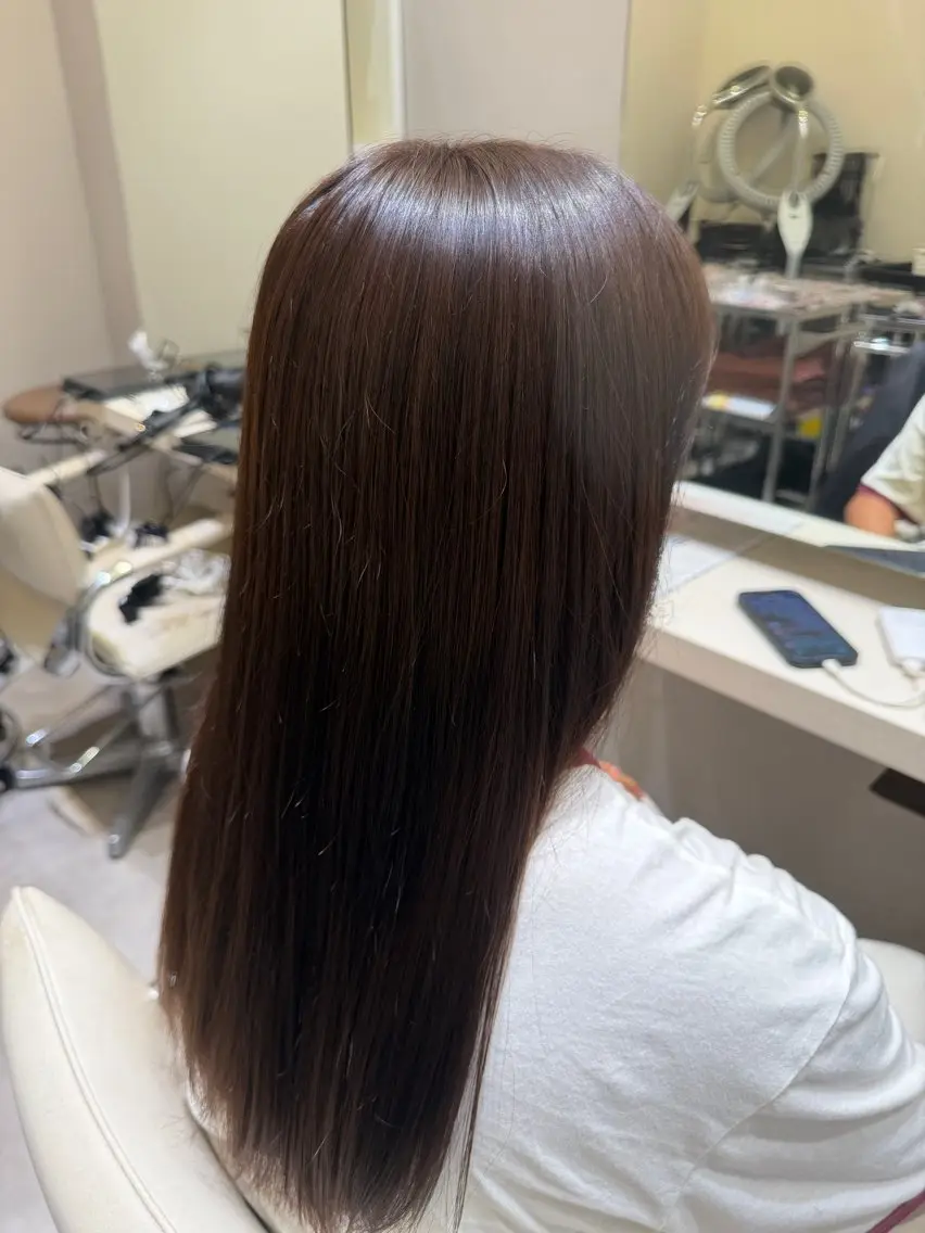 セミロング 兵頭 稀星のヘアスタイル