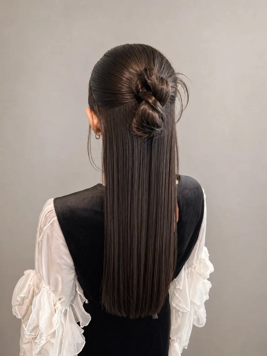 ヘアアレンジ 結婚式・ブライダル 卒業式のヘアスタイル ヘアセット charm《銀座》 ヘアセット/縮毛矯正のヘアスタイル