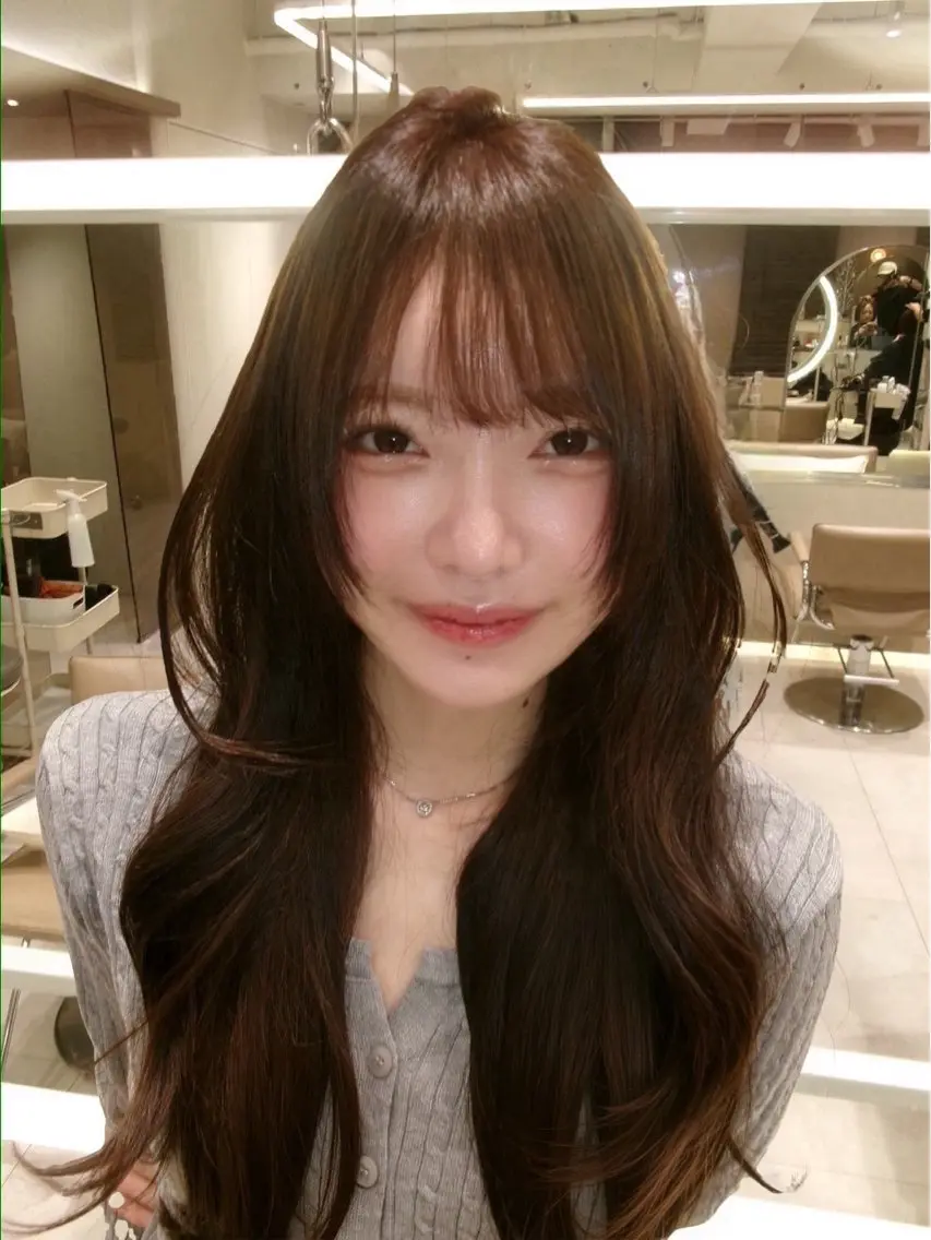 ロング カラー 乃天 ﾉｱのヘアスタイル