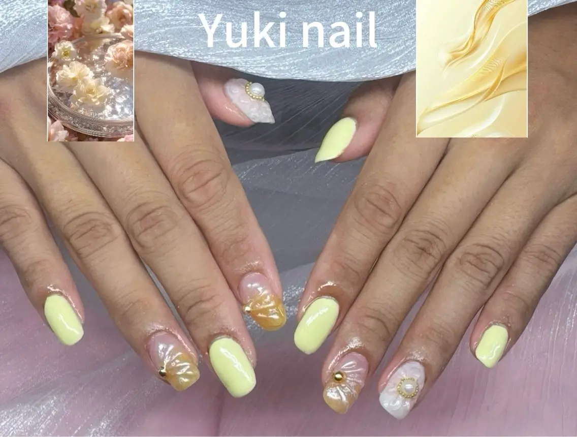 ネイル yukinail 自宅サロンのネイルデザイン