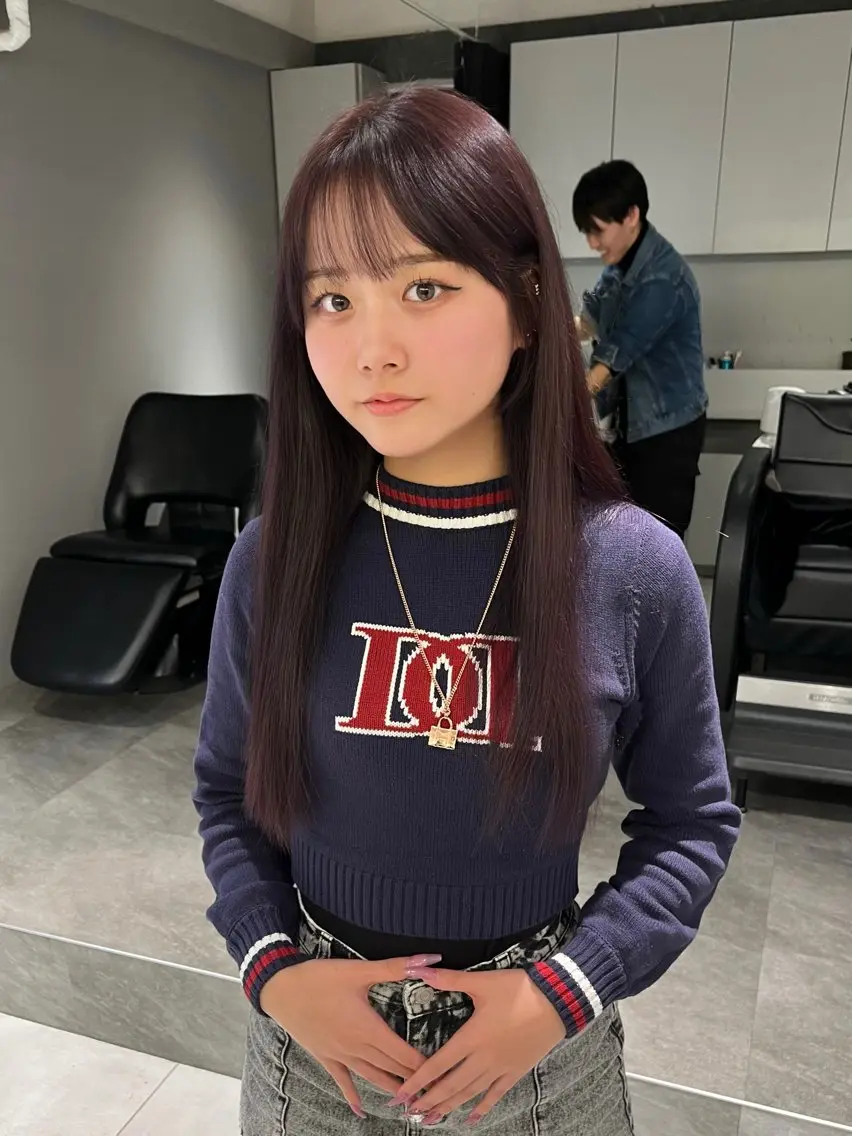 セミロング 髪質改善 韓国風ヘア トリートメント 髪のお医者さん南船場 ARCHEゆうまのヘアスタイル