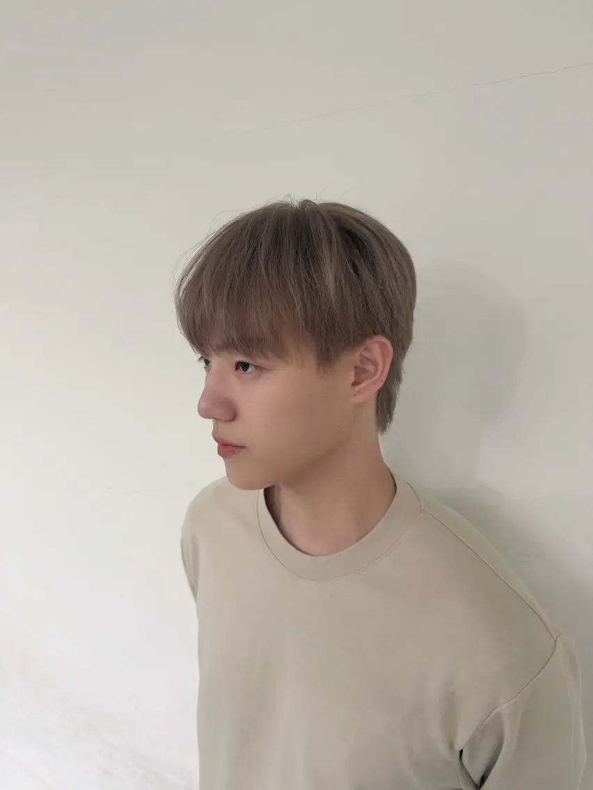 カラー メンズ ヘアカラー 井上 陸のヘアスタイル