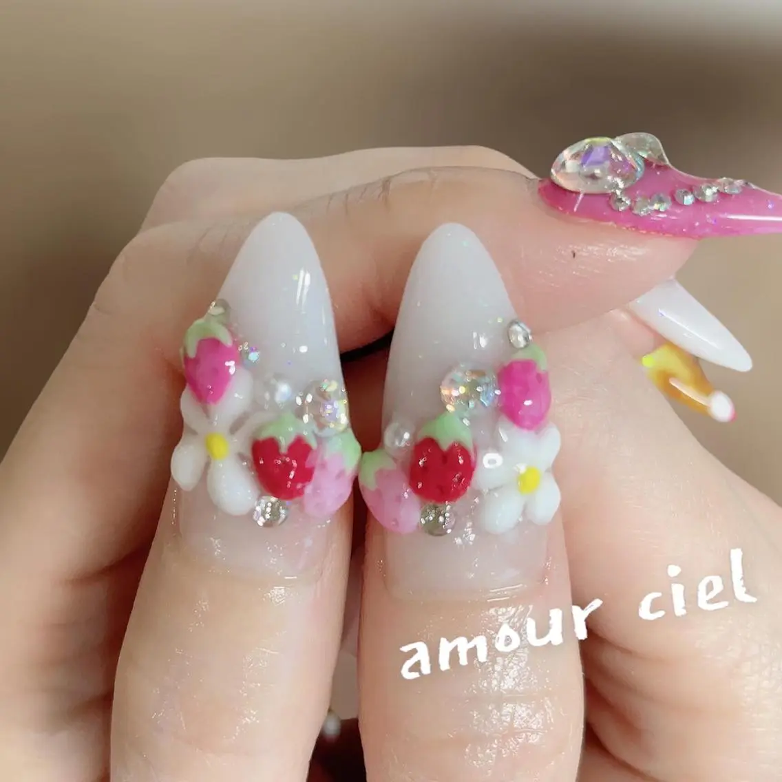 ネイル amour ciel あゆみ…☺︎のネイルデザイン