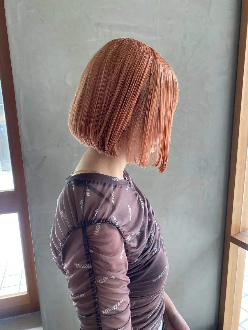 カラー ヘアカラー 河合 愛実のヘアスタイル