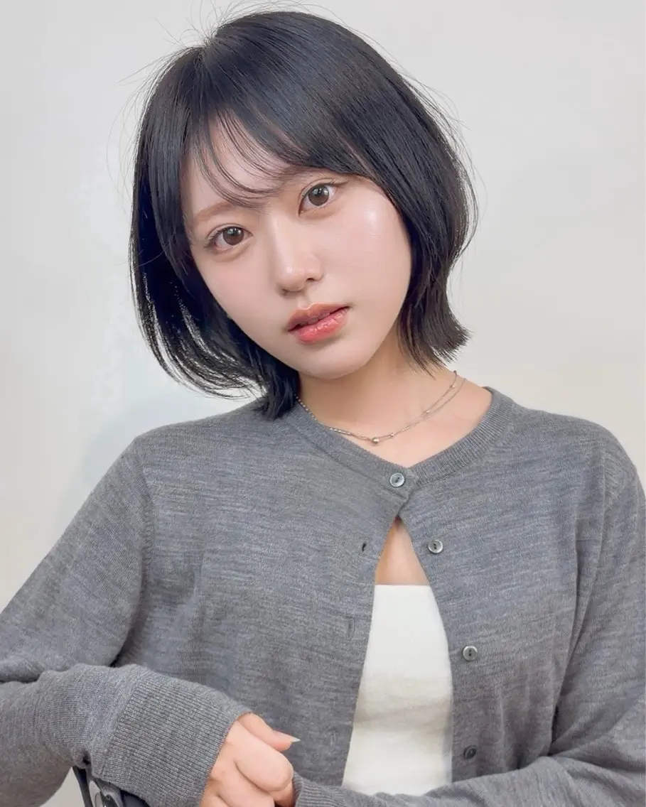 ショート カラー カット トリートメント 高橋 沙央のヘアスタイル