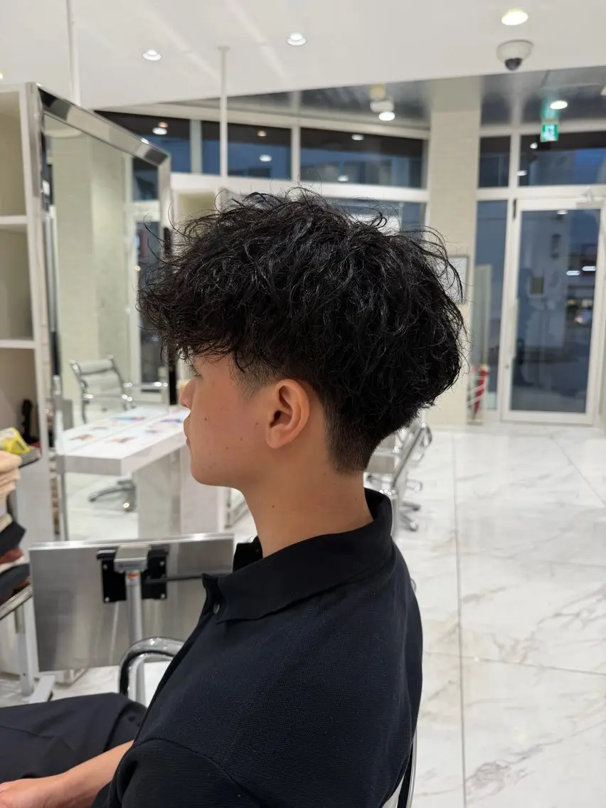 ショート パーマ カット パーマ NYNY樟葉店 🌟河島 美優🌟のヘアスタイル
