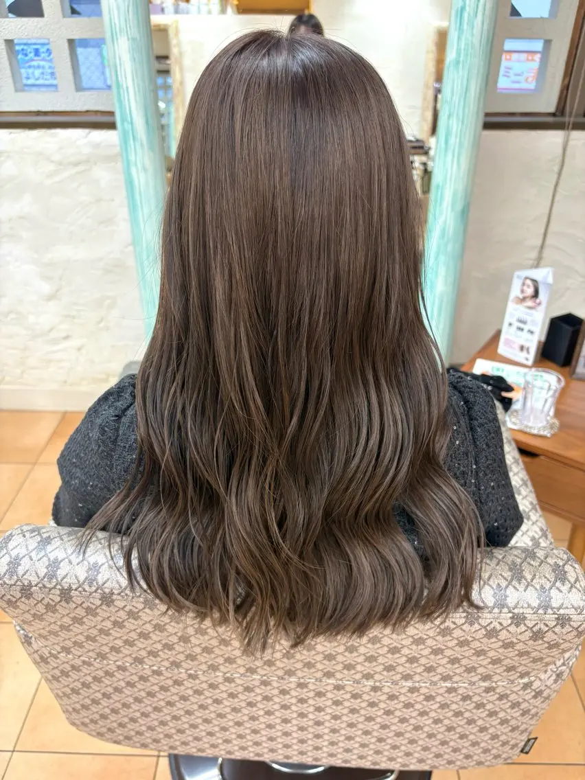ロング ヘアカラー 髪質改善/艶髪 ☘️ANのヘアスタイル