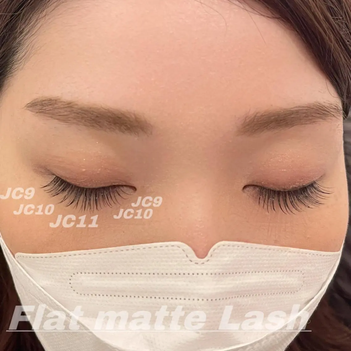 マツエク・マツパ Cカール フラットラッシュ Eye ELSA lash栄店の眉毛・アイブロウイメージ