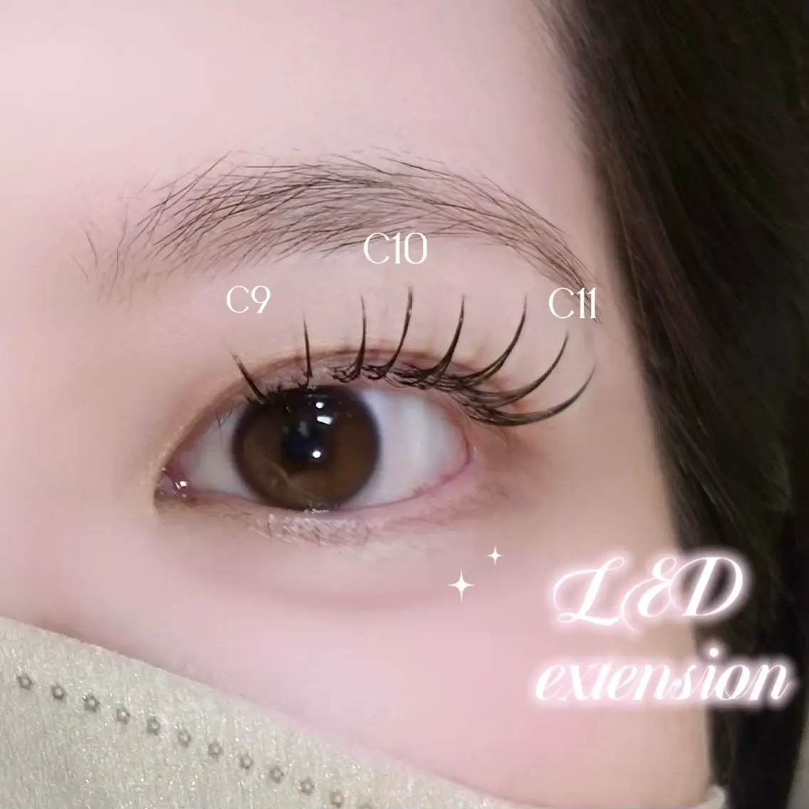 【8月限定💖】LEDマツエク100本🎀⚠️オフ+500円の写真