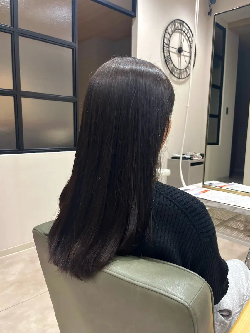 カラー ヘアカラー カラーモデル Takahataのヘアスタイル