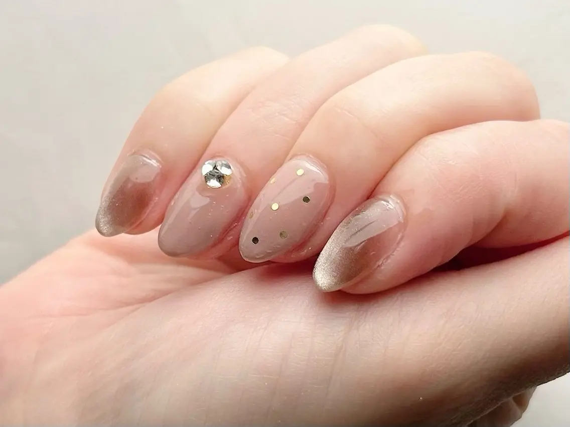 ネイル ハンドネイル an sucre baseのネイルデザイン