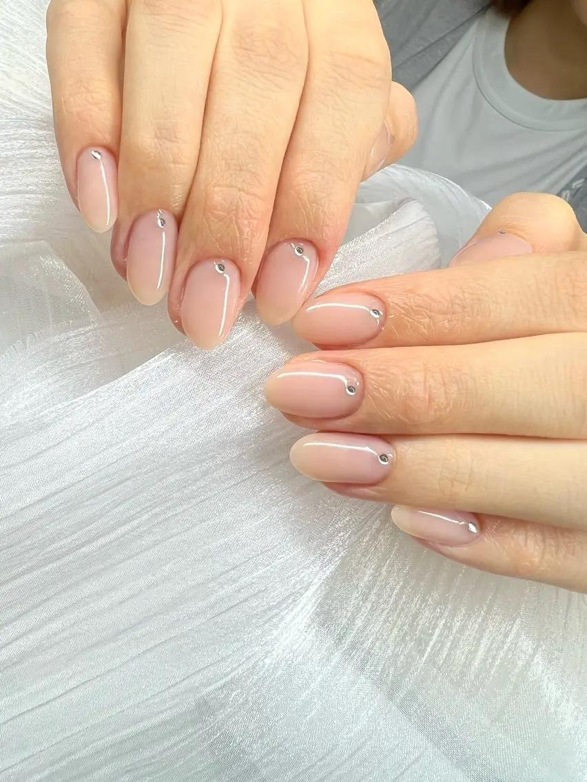 ネイル ハンドネイル rui nail 🫧シンプルデザインのネイルデザイン