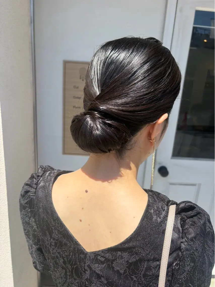 ロング ヘアアレンジ ヘアセット 美髪× ヘアセット✨Araiのヘアスタイル