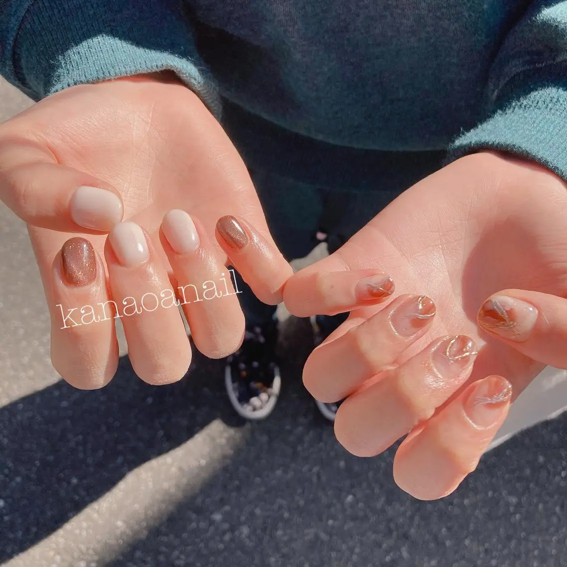 ネイル 地爪育成💅 kanaoanailのネイルデザイン
