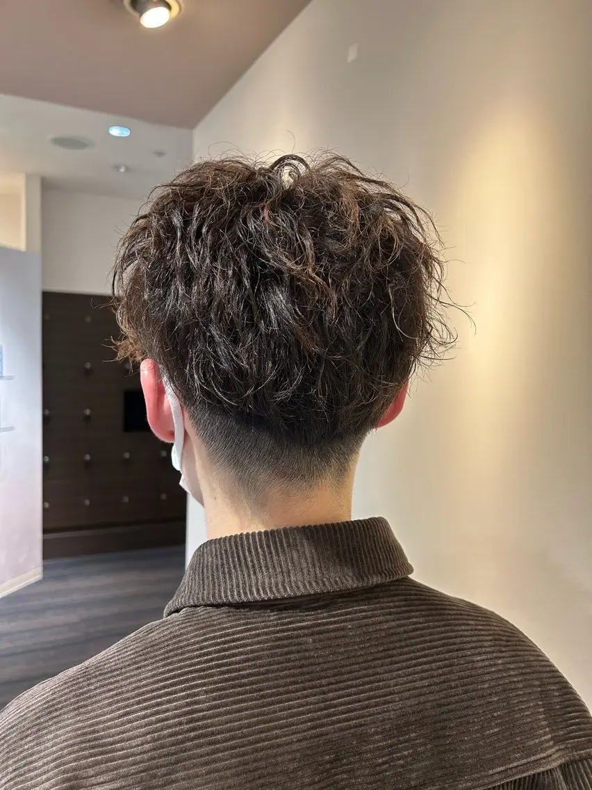 メンズ限定 カット+パーマ 🌸の写真