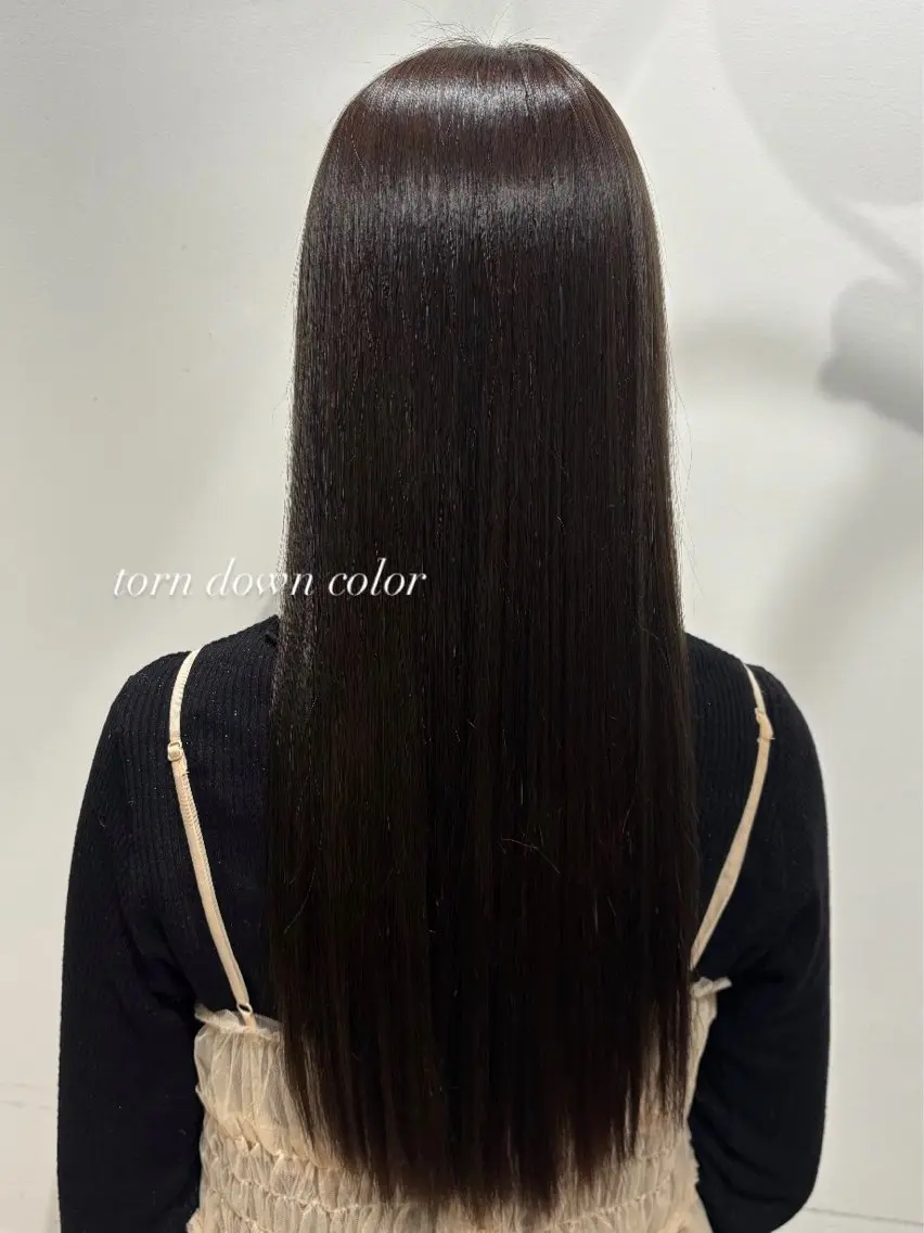 カラー ヘアカラー hair &eye あおいのヘアスタイル