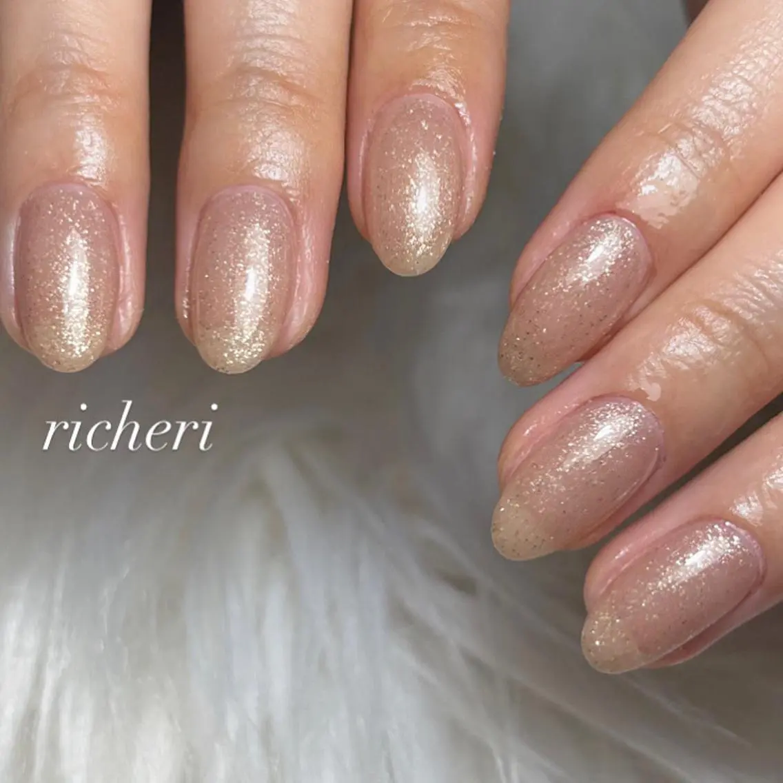 ミディアム ネイル ハンドネイル richeri beautyのエステ・リラクイメージ