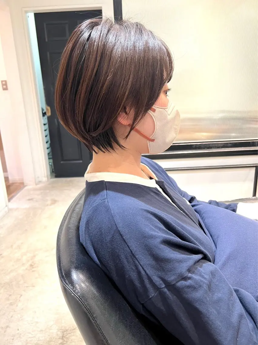 ショート TR付きカット無料✨ ✨いのうえもなみのヘアスタイル