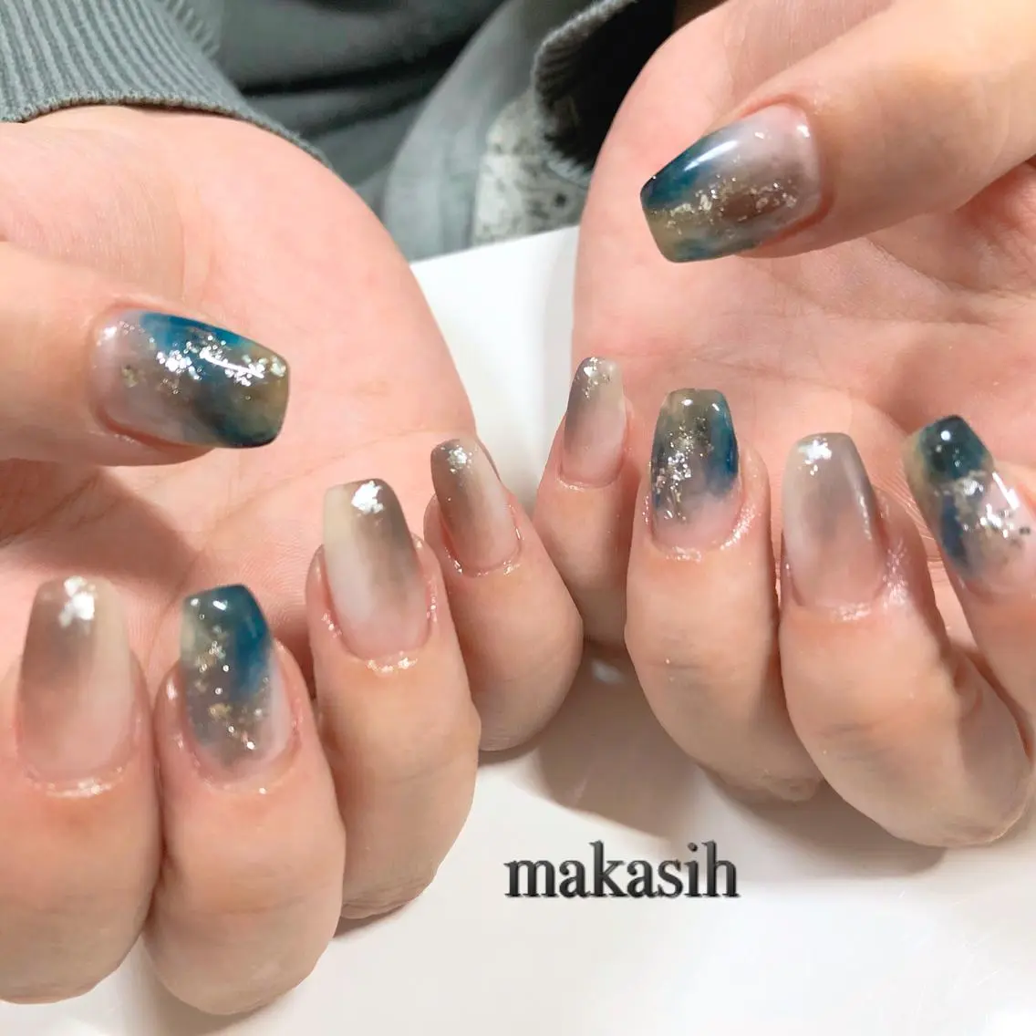 ネイル クリアネイル 持ち込み ニュアンスネイル 濱田 美菜子のエステ・リラクイメージ