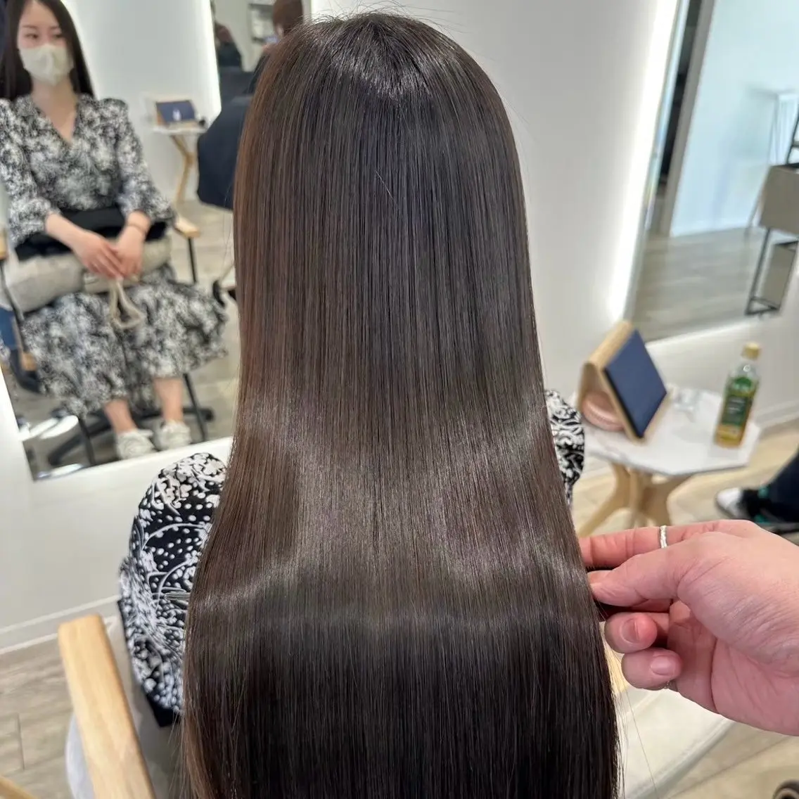 ロング 縮毛矯正 透明感カラー💫 Katsukiのヘアスタイル