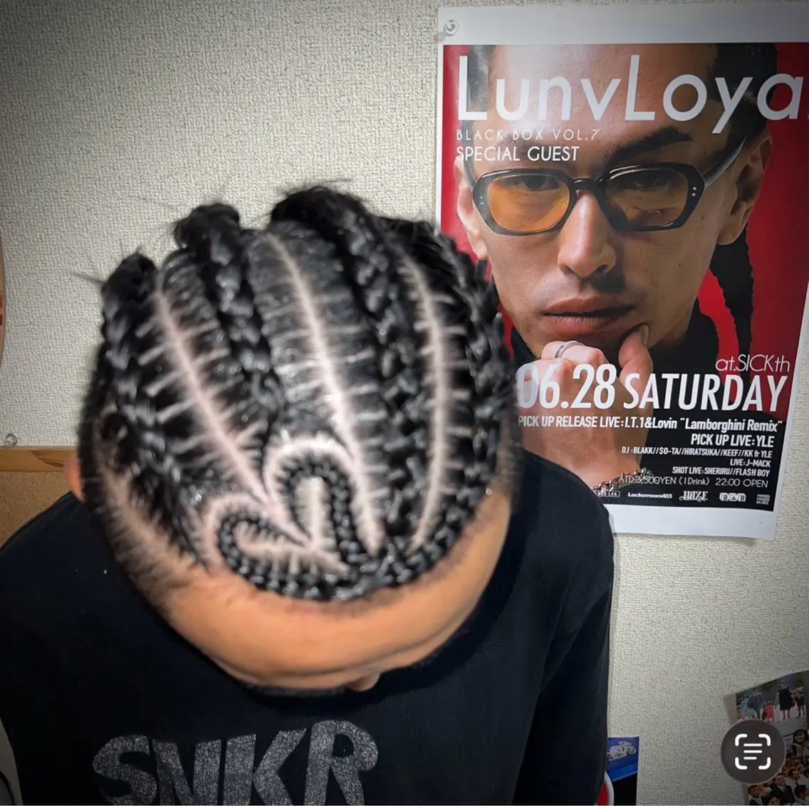 カラー パーマ ヘアアレンジ メンズ パーマ エクステ ヘアセット jp doggのヘアスタイル