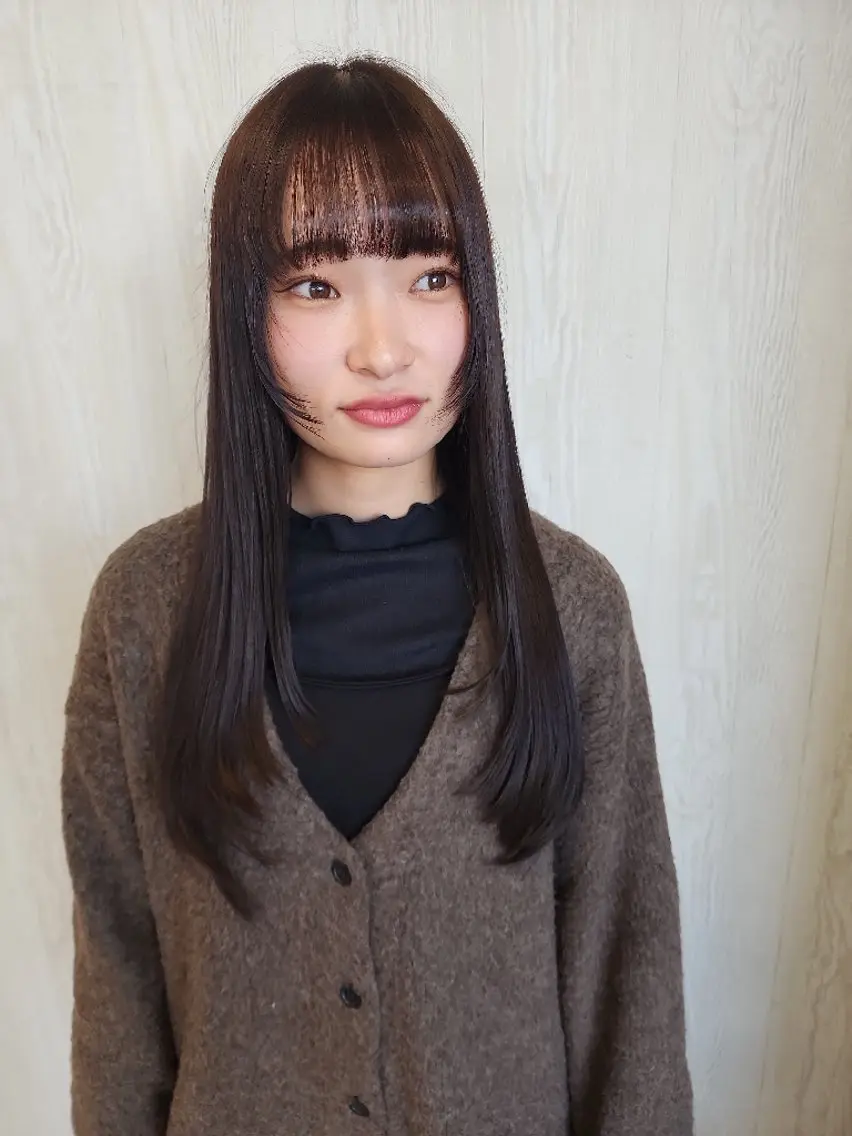 ロング レイヤーカット ウルフカット ウルフレイヤー カット レイヤーカット/ ウルフカット/大橋 のヘアスタイル