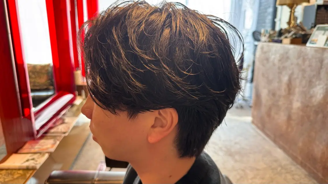 パーマ メンズ 水相 智貴のヘアスタイル