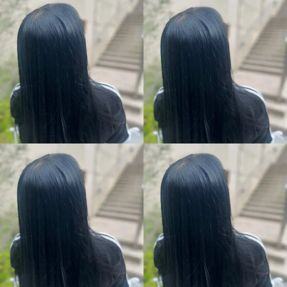 セミロング カラー ブルーカラー ネイビーカラー 新宿/美髪/髪質改善 🫧リョウ🫧のヘアスタイル