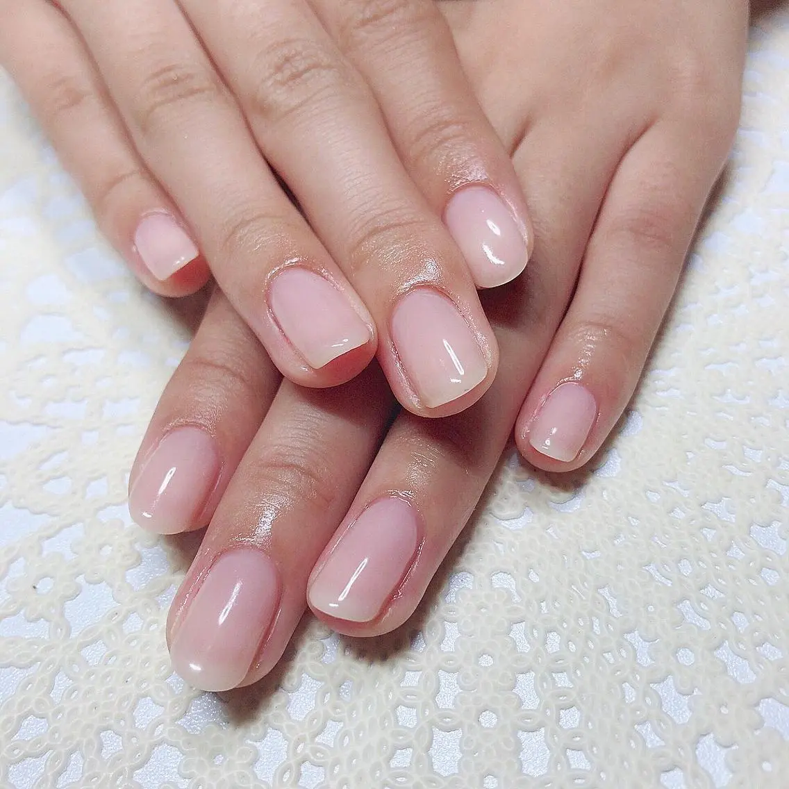 ネイル ワンカラーネイル ピンク ピンクベージュ ハンドネイル S Nailのネイルデザイン