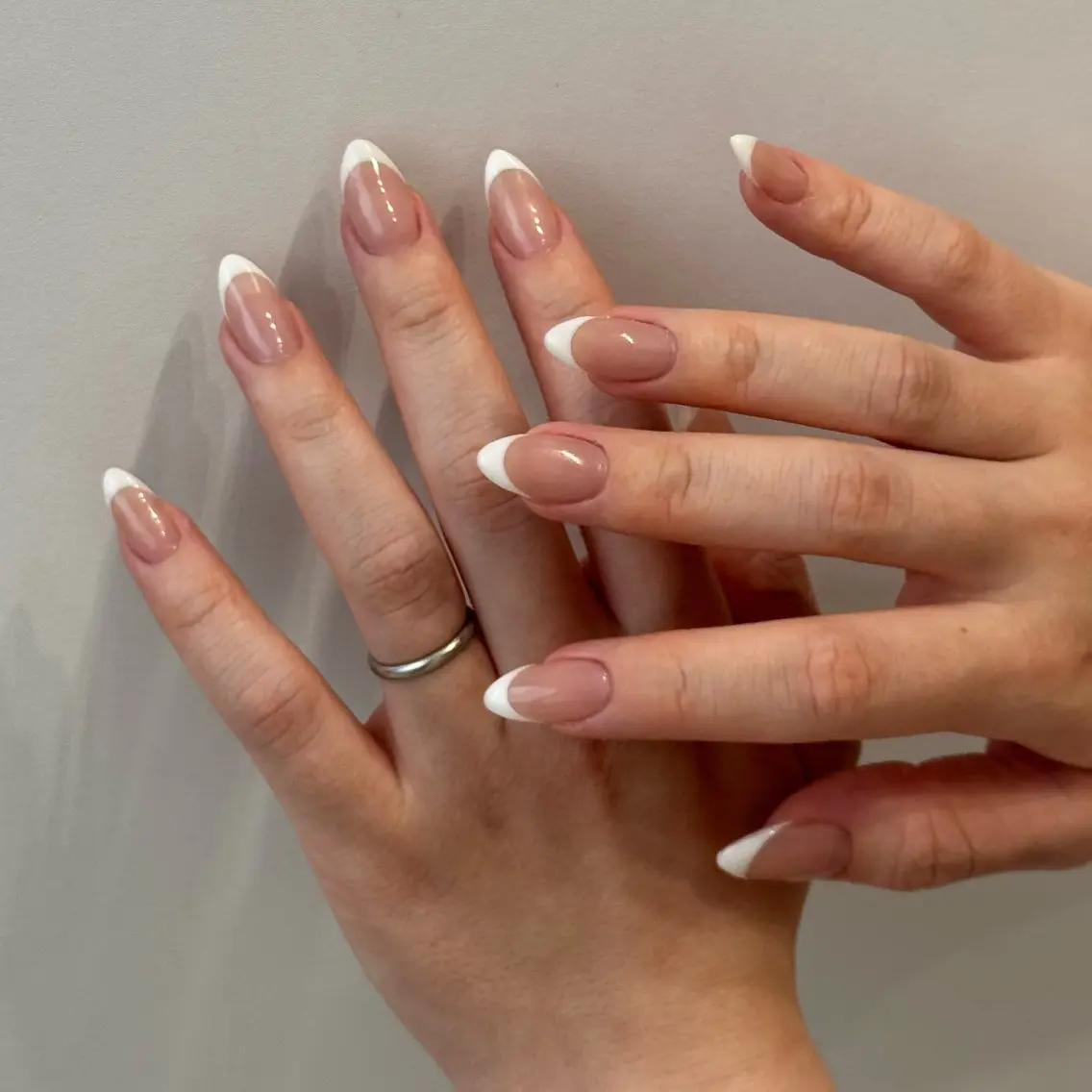 ネイル フレンチネイル シンプルネイル ブライダルネイル ハンドネイル __shiho. nailのネイルデザイン